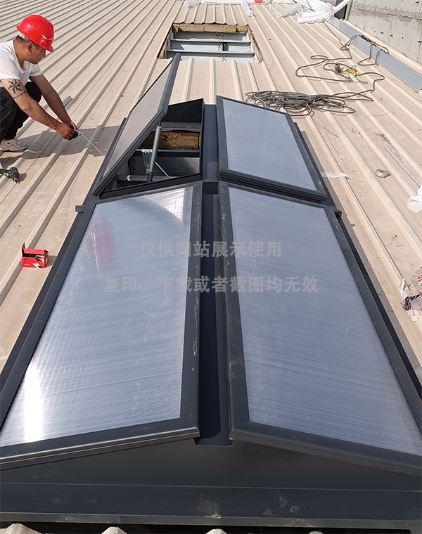 兰州王老吉生产车间成县排烟天窗