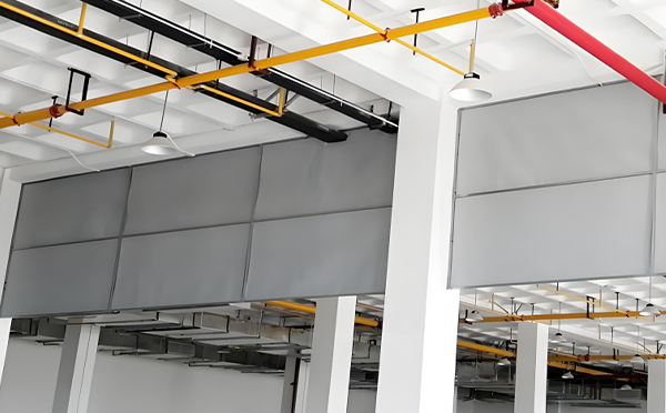 成县防火布挡烟垂壁