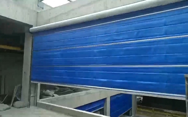 大型物流园区完成成县防火门整体安装工程