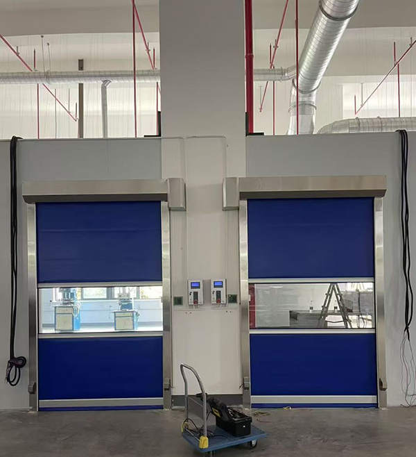 成县快速成县卷帘门助力食品加工车间环境升级