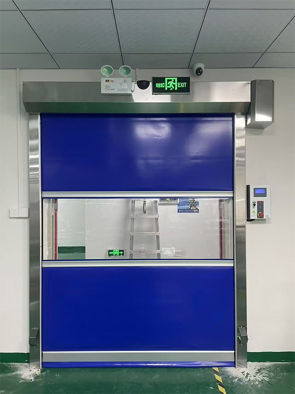 成县快速成县卷帘门在冷链物流仓储区的应用实践